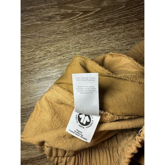 Everlane The Canvas Organic Cotton Pull-On Pant in Cappuccino Tan Size Small - Picture 6 of 8